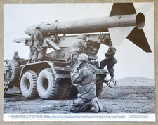 11x14 PHOTO U.S. ARMY 2nd INFANTRY DIVISION FIRING AN MGR-1 HONEST JOHN MISSILE