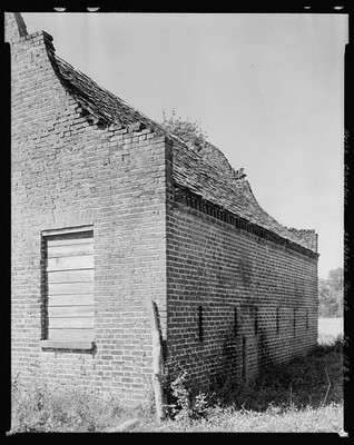 Photo:North Chachan Cordesville Berkeley County SC 1938 Brick Ruin House