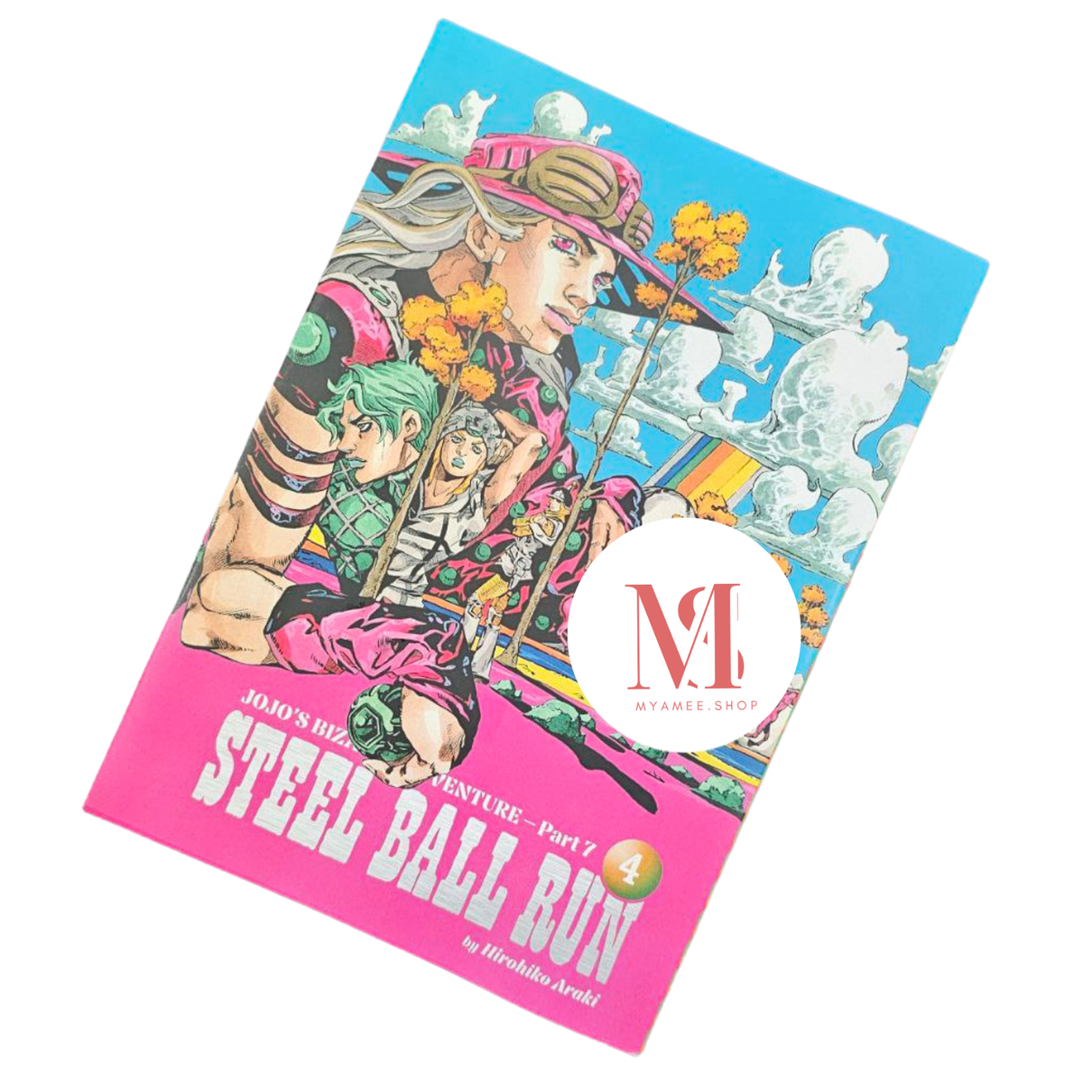 Jojo's Bizarre Adventure Part 7 Steel Ball Run Vol.1-7 Full Set