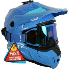 CKX Blue Titan Original Roar Helmet w/210 Gog...