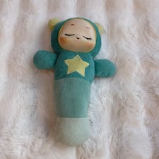 Playskool Glo Worm Plush SmartSense Cry Sensor Voice Recordable Light Up Works