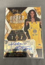2024 Panini Select WNBA - Draft Selections Signatures Kalani Brown #DSS-KB White