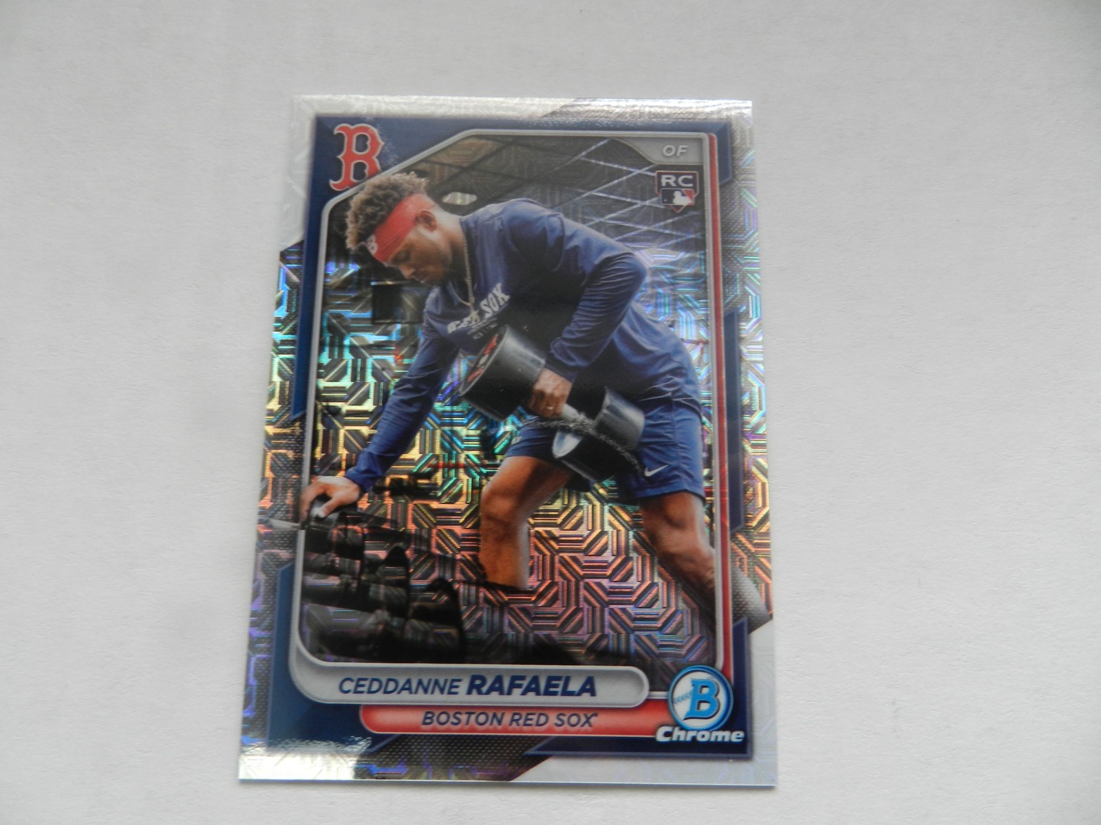 2024 Bowman Chrome - Image Variation Ceddanne Rafaela #5 Mojo Refractor (RC)