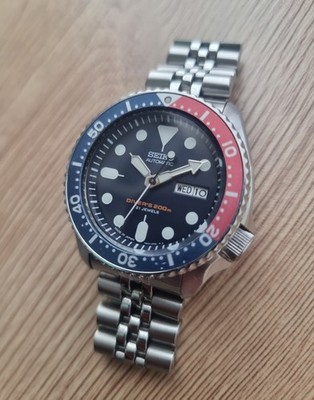 SEIKO SKX009J PEPSI TAUCHERUHR WATCH DIVER MADE IN JAPAN AUTOMATIK