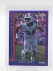 2025 Topps Chrome Football Purple Wave Refractor Landon Jackson #358