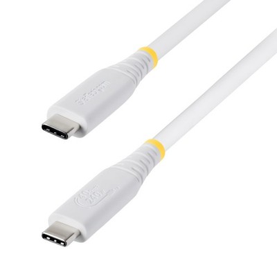 StarTech CC3FT40GUSB4TPW 3ft USB4 Cable 40Gbps 240W 8K White