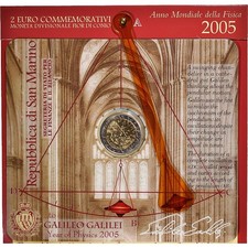 [#1148268] San Marino, 2 Euro, 2005, Rome, MS(65-70), Bi-Metallic, KM:469