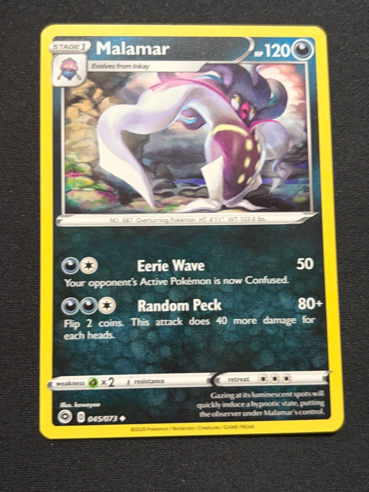 MALAMAR 045/073 CHAMPION'S PATH POKEMON