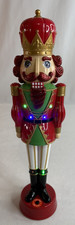 Christmas Collectible 14" Nutcracker Figurine with Lights  Sound VIDEO
