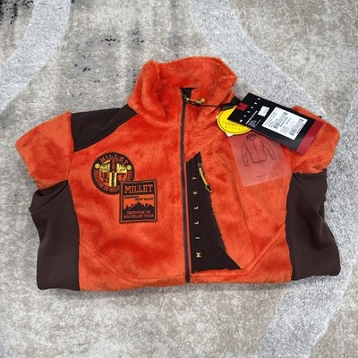 MILLET fleece jacket orange/brown