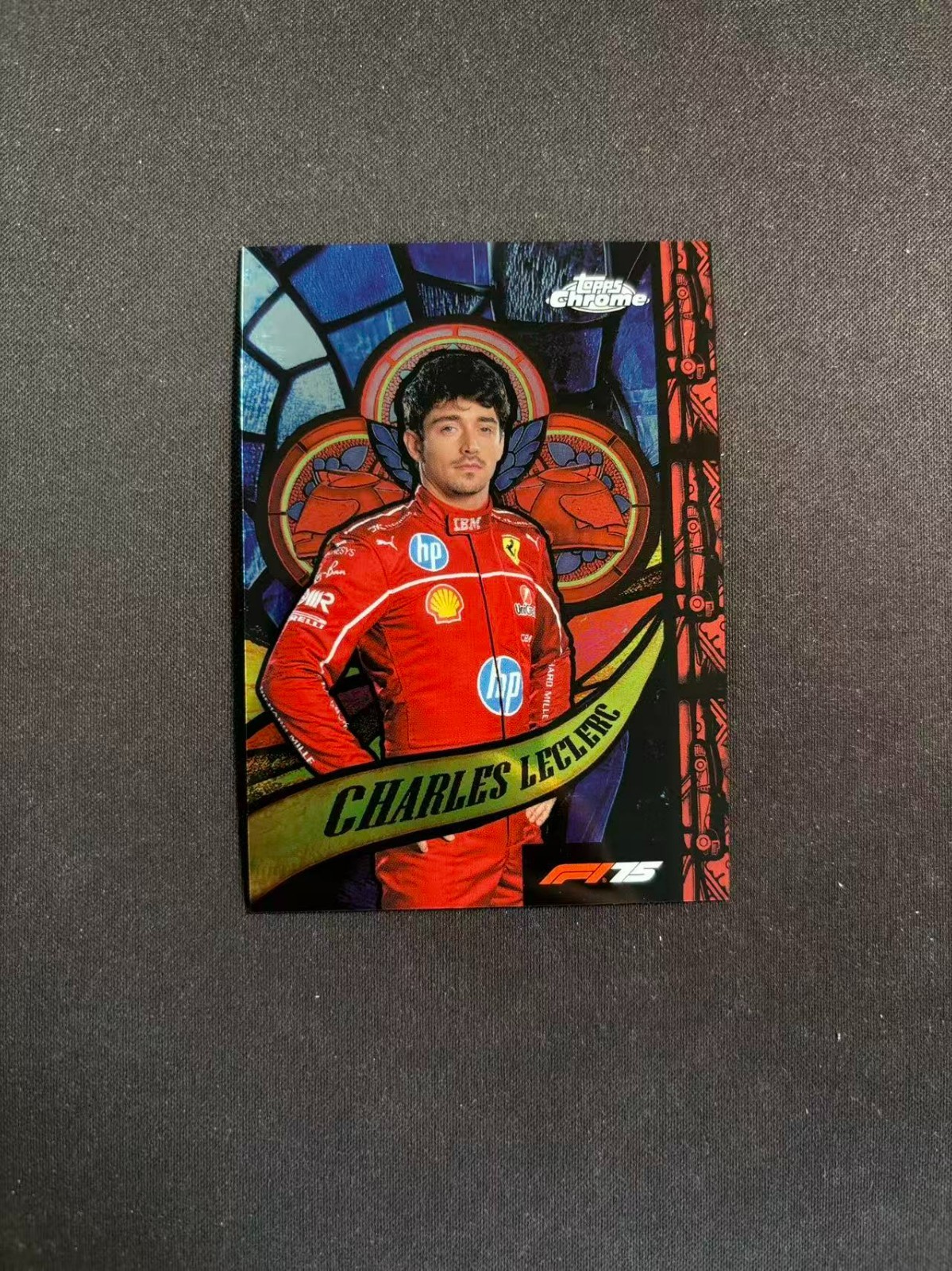 2025 Topps Chrome F1 Charles Leclerc The Grail SSP Case Hit Redemption #9 BJWYQ