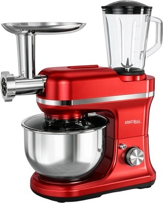 Küchenmaschine Planetenrührer 3000W 5L Mixer Fleischwolf Knetmaschine Blender 