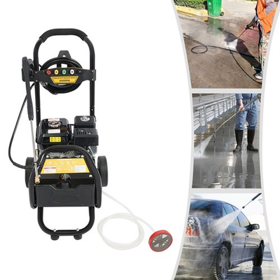#ad #ad 7HP Gasoline High Pressure Washer Gasoline Manual Washer w Hose 3400RPM 2600PSI $293.24