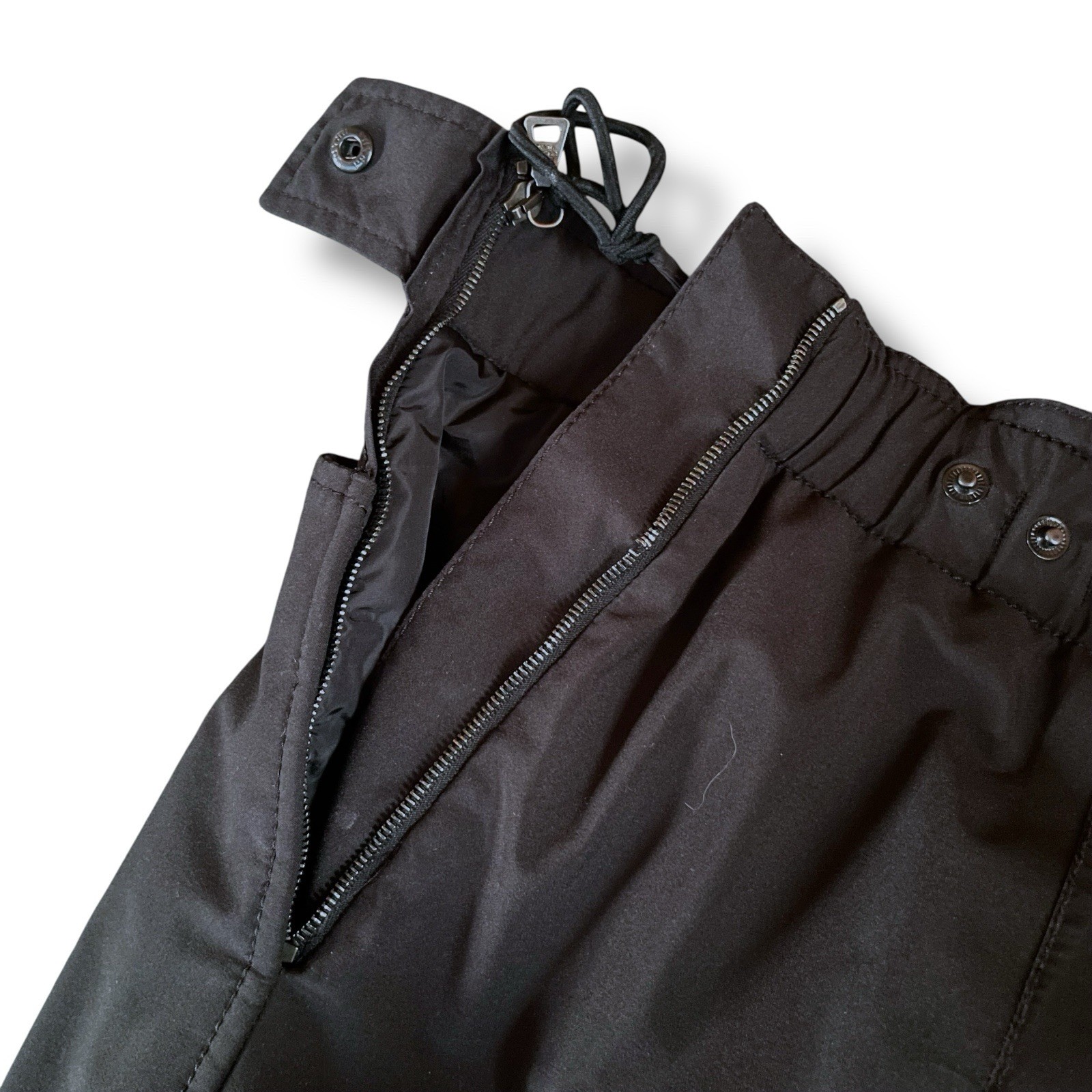 Y2k Vintage Prada Womens Linea Rossa Ski Pants Sz 44 US 8 Black Gore-Tex READ thumbnail 11