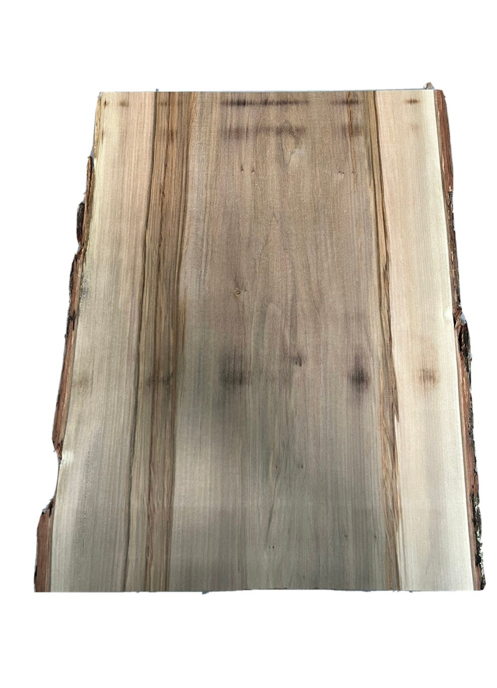 Silver Maple Live Edge Board: Kiln Dried Wood Slab
