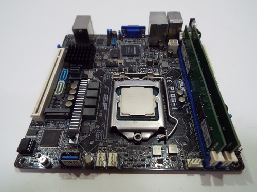 ASUS P10S-I Mini-ITX Mini-ITX LGA 1151 Motherboard +XEON E3-1220 V6 + 2x4GB RAM - Picture 6 of 9