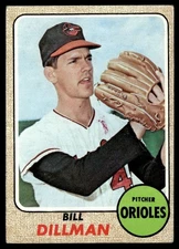 1968 Topps Bill Dillman #466 A