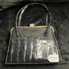 Vintage Authentic Alligator Purse/Handbag 393