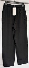 Women's High Waisted Dress Pants Tapered Work Trousers Pockets Small NWT NEW