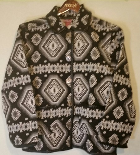 RED RANCH BRAND coat size M Southwestern,tribal,American indian,aztec - Picture 4 of 9