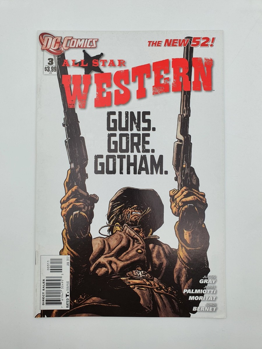 All Star Western #3 January 2012 DC The New 52! Jimmy Palmiotti
