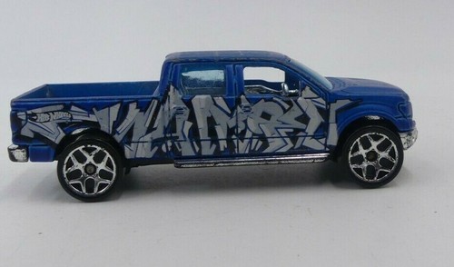 2013 Hot Wheels #38 HW City-Graffiti Rides 2009 FORD F-150 Blue - Picture 3 of 8