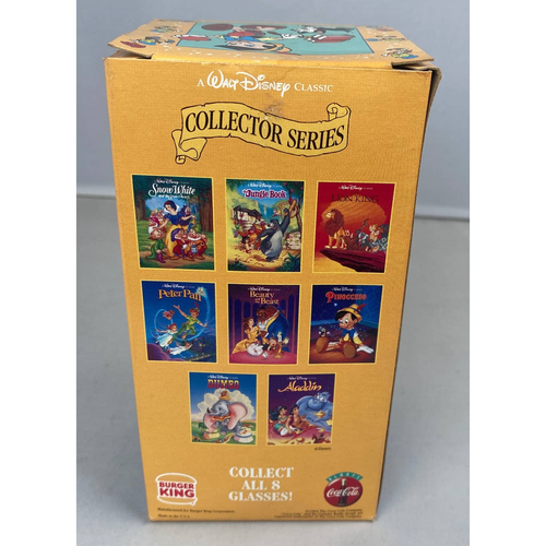 Coca Cola Burger King Cup Walt Disney Collector Series Vintage Pinocchio 1994 - Picture 5 of 8