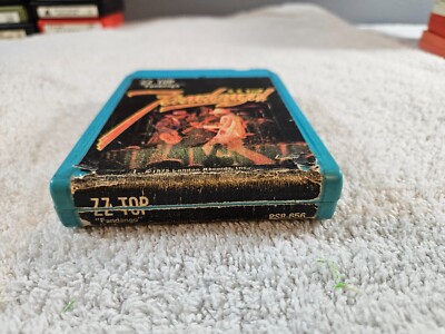 ZZ Top- Fandango 8-Track Tape. Professionally Rebuilt. Blue Case