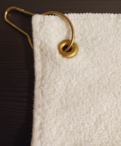Golf Towel Promo with Grommet and Hook LEAR CORPORATION New Hanging Sports Towel - Picture 9 of 15