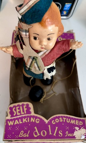 Vintage "Bal Dolls" "Sandy Scotsman" #351 Walking Doll - Picture 3 of 9