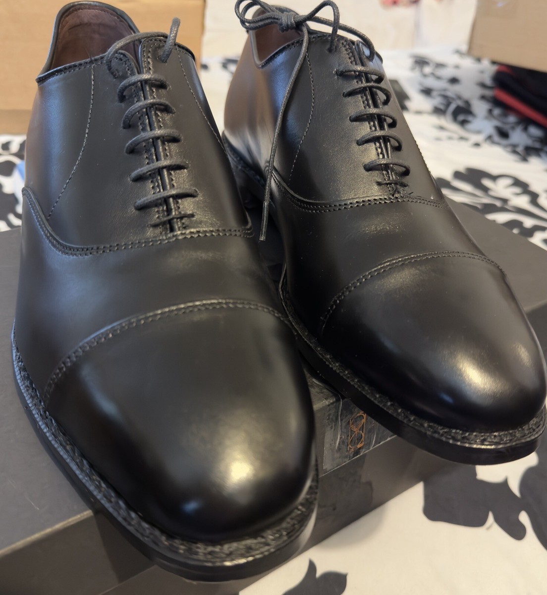 New Allen Edmonds Hopkinson Cap-Toe Oxford Dress Shoe Size New Allen Edmonds Hopkinson Cap-Toe Oxford Dress Shoe Size