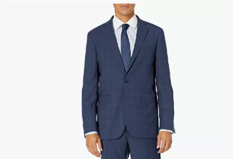 Cole haan slim fit suit sale