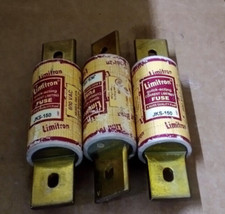 Limitron Quick-Acting Current Limiting Fuse JKS-150 Lot of 3
