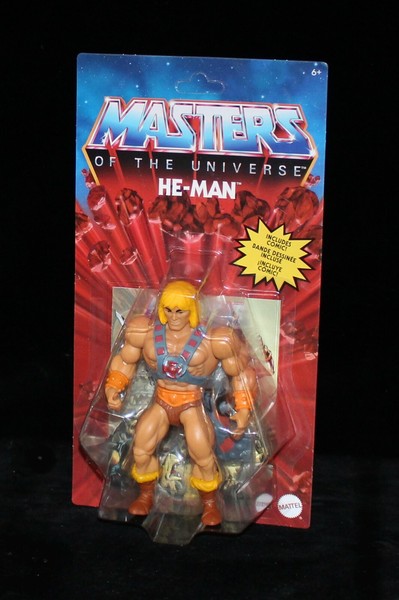 Mattel Motu Masters Of The Universe Origins GNN85 - HE-MAN Pvc Figur - 14 Cm-image