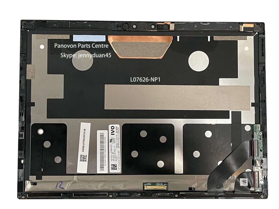 New For HP ELITE X2 1013 G3 13-inch LED LCD screen Assembly L31364-001  - Image 2 of 4