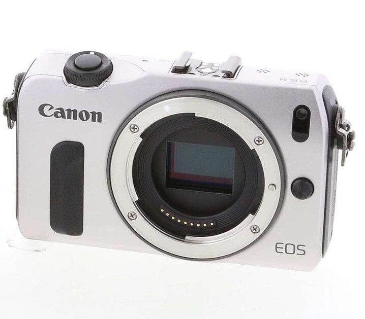 Canon EOS M Compact System Camera Body Silver set Made In