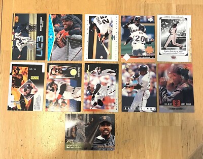 Barry Bonds Mid-1990's Cards SF Giants You Pick