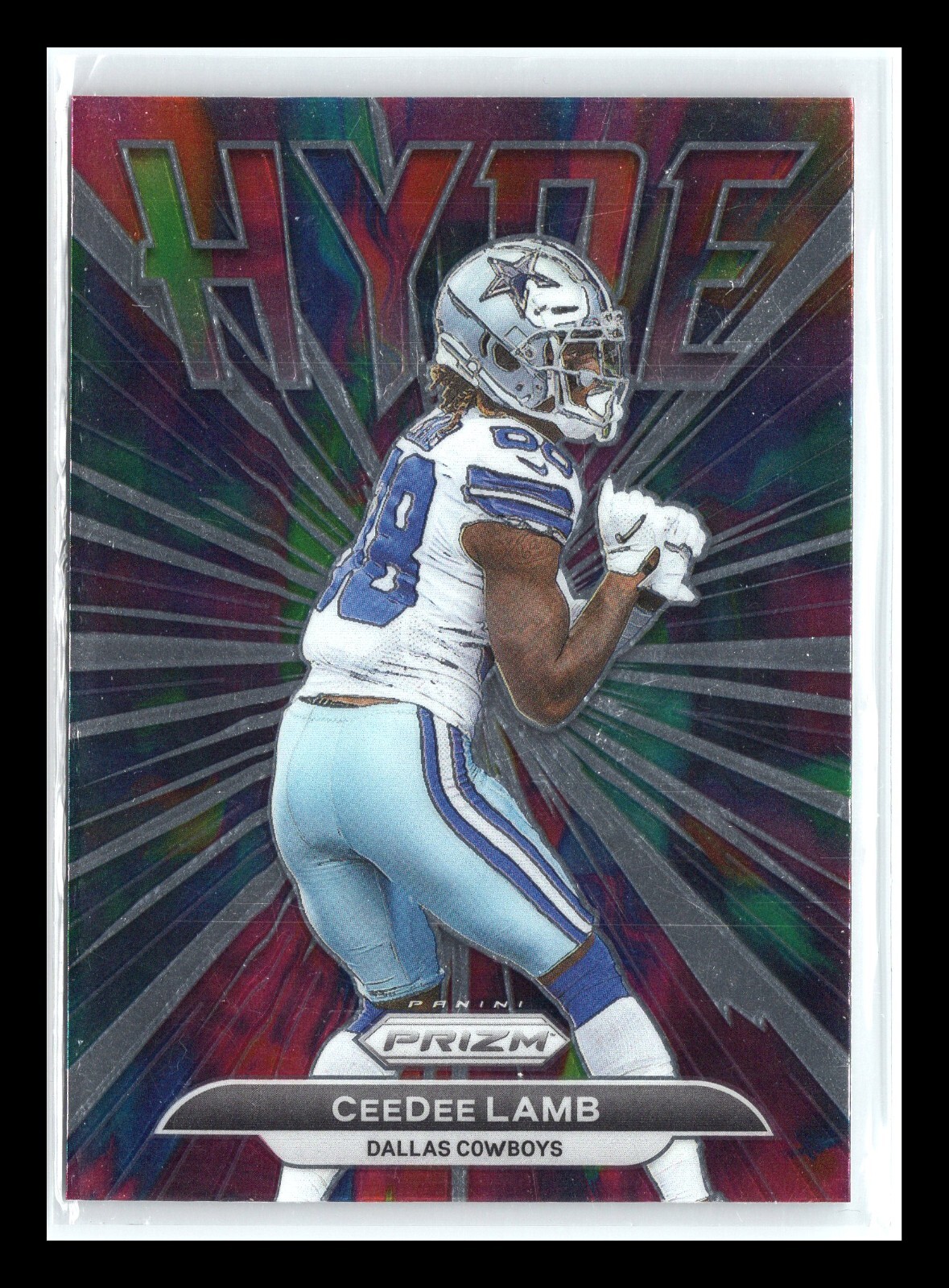 CeeDee Lamb 2021 Panini Prizm Hype Insert #H-6 - Cowboys