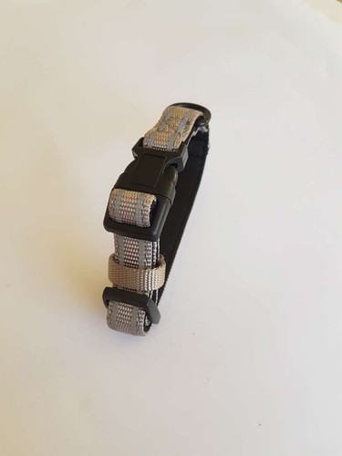 Adjustable Nylon Fabric Dog and Cat collars Size 1.5cm XP003 - Picture 10 of 31