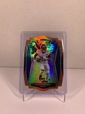 2020 NFL Panini Select CJ HENDERSON ROOKIE Premier Level Orange Prizm Die Cut SP