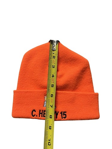 Rare HTF NFL Cincinnati Bengals Football C Henry 15 Angel Chris Beanie Cap Hat - Picture 4 of 4