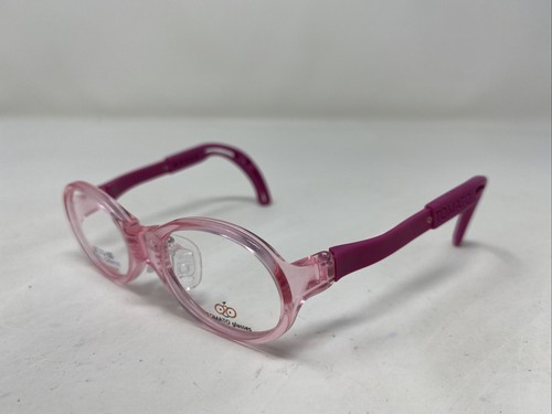 Tomato Glasses TBAC 35-13-100 Candy Pink Plastic Full Rim Eyeglasses Frame K940 - Picture 2 of 8