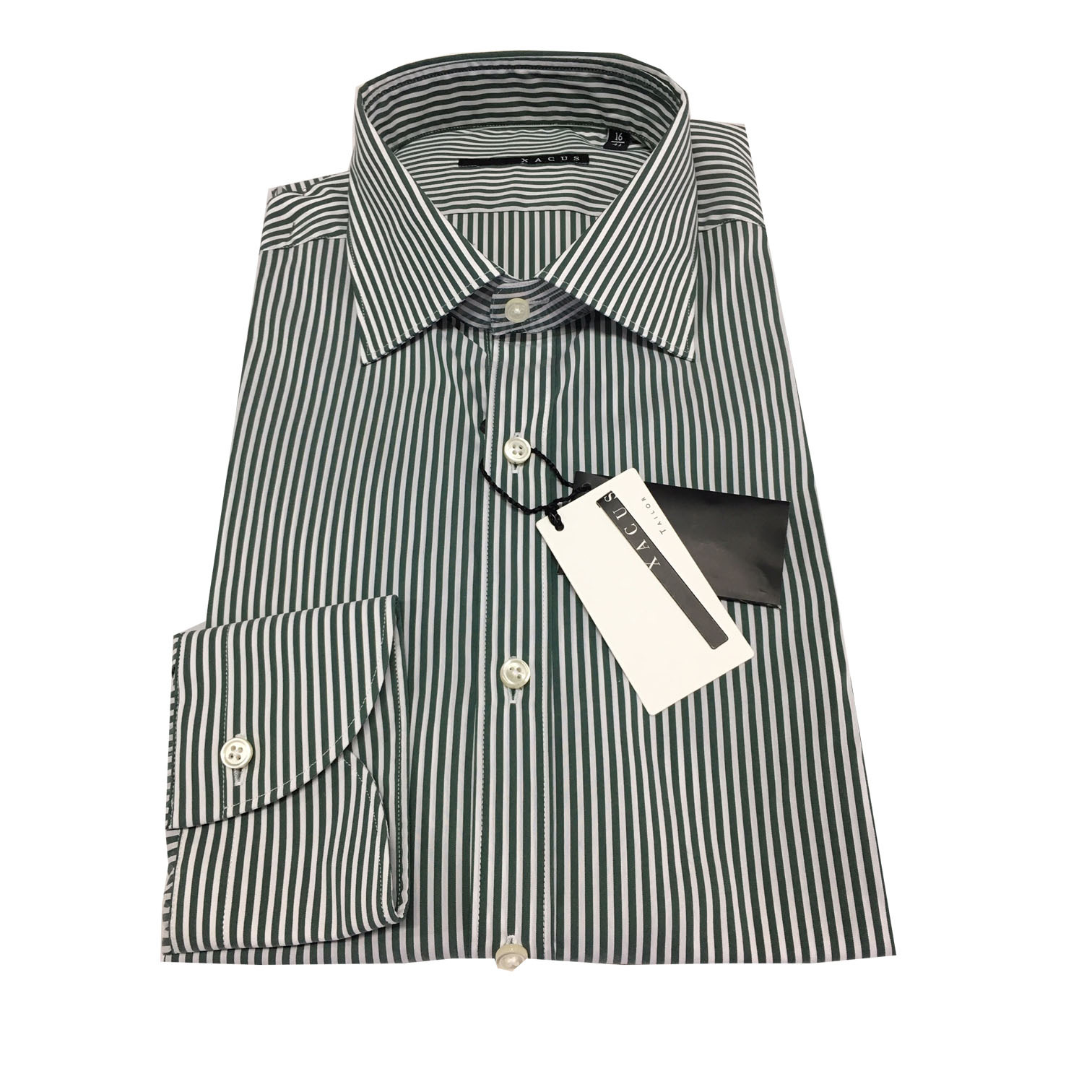 Жакет camicia uomo bianca /зеленый 71%хлопок, 25%полиамид, 4% эластан 