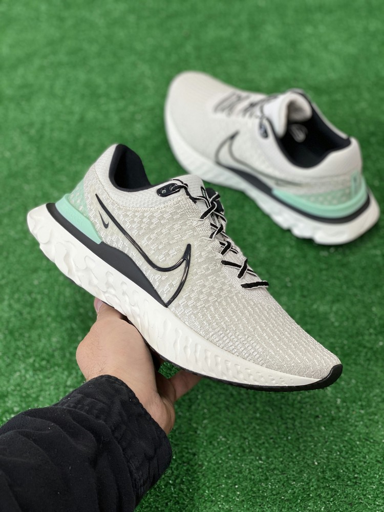 Nike React Infinity Run Flyknit 3 Mens Running Shoes White DH5392-004 Size 8.5 New