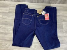 LEE Misses Rider High Rise Straight Leg Size 10 Long NOS USA Made Vtg