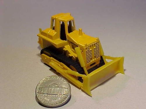3 INCH 1993 Caterpillar Bulldozer Guisval 1/64 Range Diecast MINT Loose - Picture 4 of 6