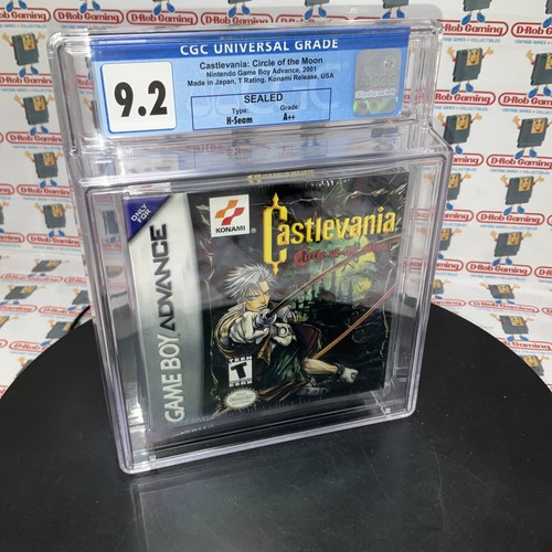 Castlevania Circle of the Moon Gameboy Advance versiegelt VGA WATA CGC NES SNES GBA - Bild 3 von 19