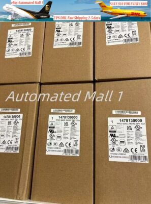 New Weidmuller 1478130000 PRO MAX 240W 24V 10A Power Supply Expedited Shipping