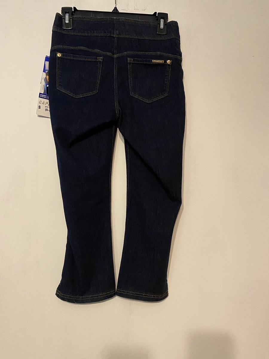 NYGARD Luxe Denim Slim way stretch Confort 360 Capri Jeans Size 6-8 NWT