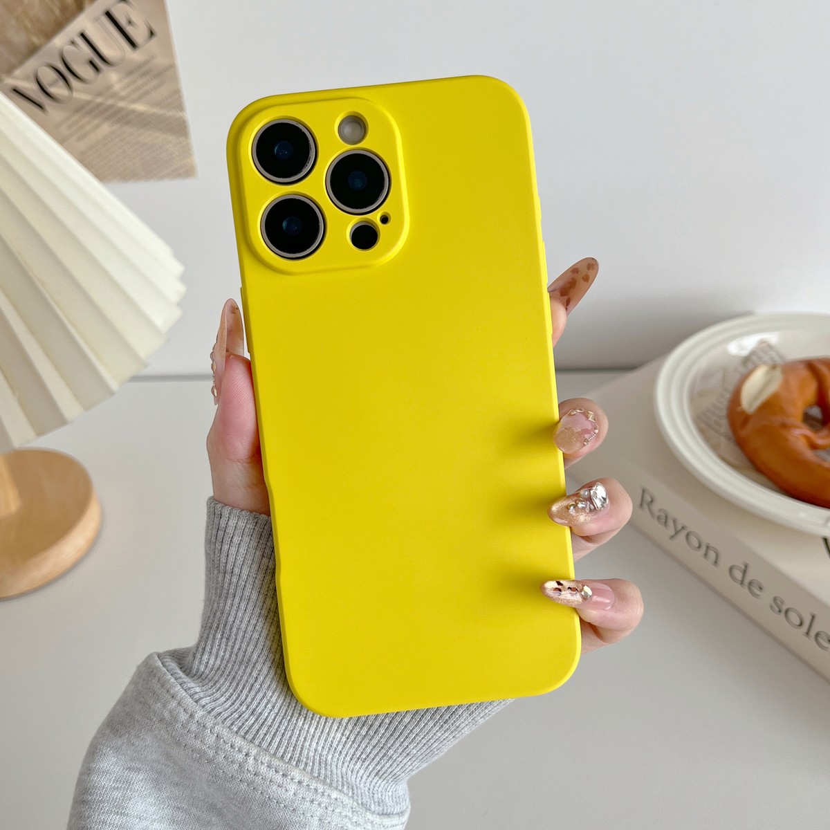 Colorful Silicone Shockproof Case For Apple iPhone 16 Pro